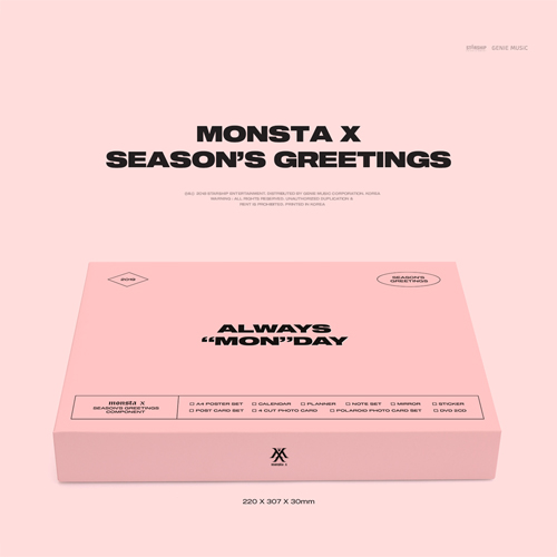 MONSTA X 2019 SEASON’S GREETINGS