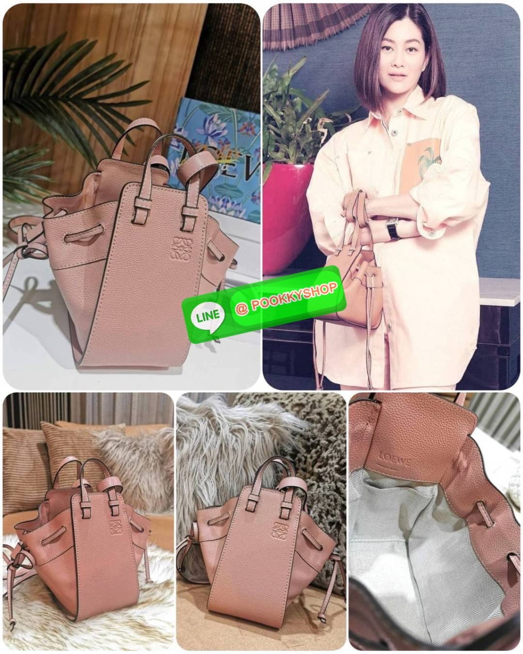 ✴️พร้อมส่งค่ะ!✴️เอาใจสายหวานกับสีพาสเทล!✴️ NEWIN! LOEWE HANDLE & SHOULDER BAG GIFT WITH PURCHASE (GWP) กระเป๋าถือหรือสะพายหนังแท้พรีเมี่ยมกิ๊ฟ Limited จาก LOEWE PERFUME DUTYFREE รุ่น Rare items สุดๆวัสดุหนังแท้ Calfskin หนังสวยดีไซน์ค