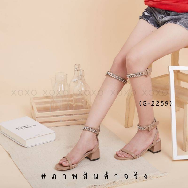 สินค้าพร้อมส่ง สวย เซ็กซี่ ชิคๆ รอบที่แล้วใครบอกอยากได้มีส้นเล็กน้อย กลัวตัน ใส่แล้วผอมเพรี้ยว มาแล้วคะ รีบด่วนจร้า รุ่นนี้สายถอดได้ด้วยนะคะ วันไหนอยากใส่แบบสั้นข้อเดี่ยว หรือวันไหนใส่ขาสั้นอยากใส่โซ่ 2 ชั้น ก็หยิบแมทส์ ได้เลิศๆ เลยค๊าซีส