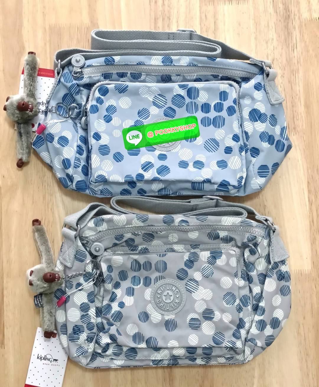 KIPLING RETH CROSSBODY BAG ซับในตาราง วัสดุ Nylon +polyester กระเป๋าสะพายข้างหรือ สะพาย Crossbody ได้ ช่องหน้าเปิด-ปิด ด้วยซิป พร้อมช่องแยกบ่อยด้านข้าง ช่องหลัก 2 ช่อง ด้านในโล่งกว้าง สามารถจุสัมภาระได้เยอะ พร้อมช่องซิปหลัง สายสะพายปรับระดับสั้น-ยาว ได้ f