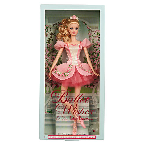 z Barbie Collector Ballet Wishes Doll ของแท้100% นำเข้าจากอเมริกา ตุ๊กตาบาร์บี้ เต้นบัลเล่ย์