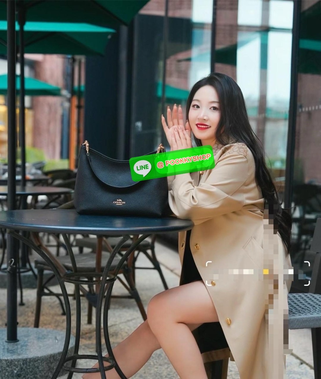 Coach Laurel Shoulder Bag Black CR148 🔖กระเป๋าสะพายข้าง/ไหล่ ทรง hobo สวยทันสมัยไม่มีเอาท์ 🔖วัสดุ : pebble leather 🔖เปิด - ปิด แบบซิปบน ภายในช่องโล่งกว้าง มีช่องรับแยกสองช่องมีซิปหนึ่งช่อง จุของได้เยอะ