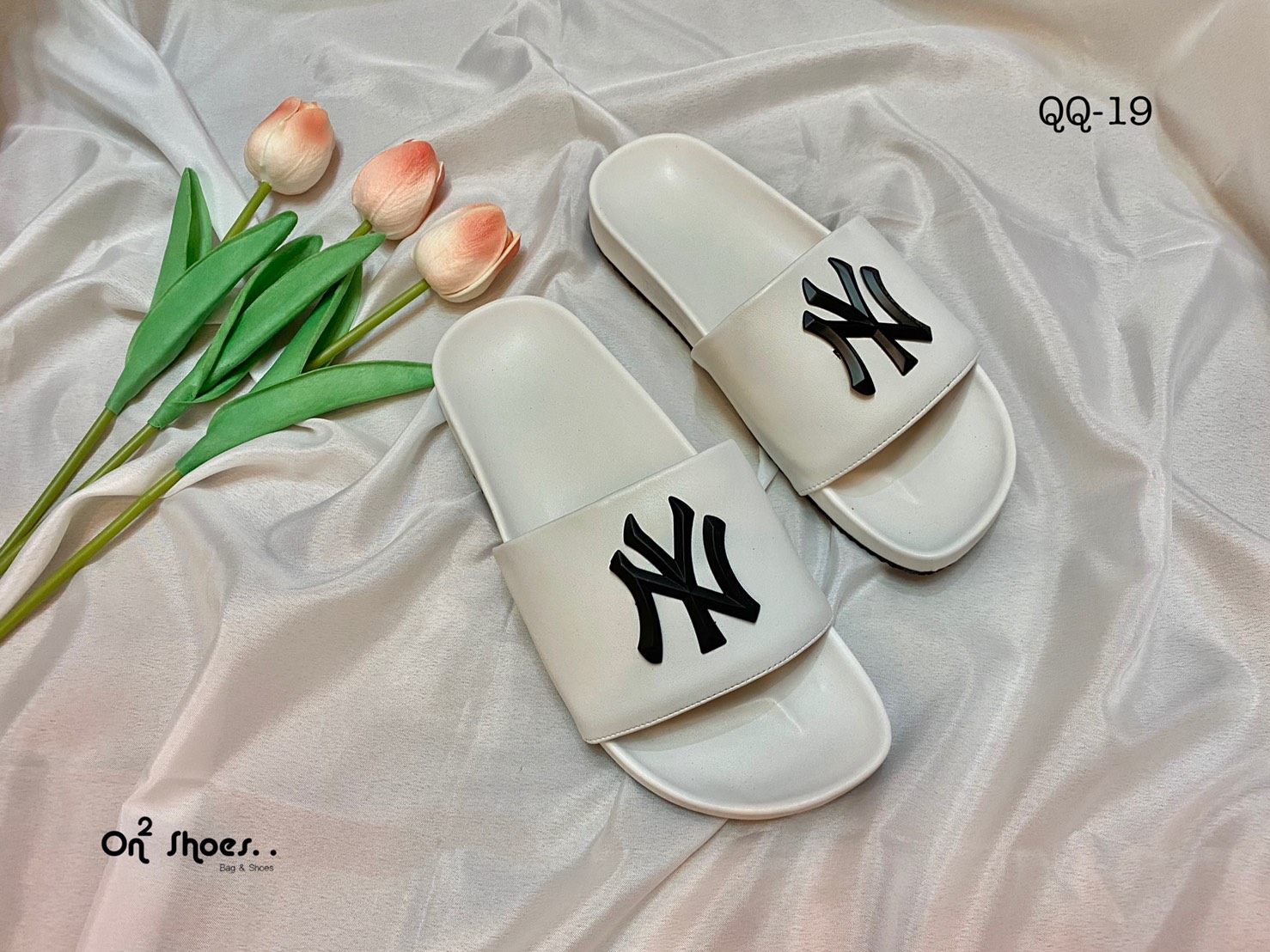 NY Sandals เข้าแล้วค่าาา💕พาสเทลที่รัก คอลใหม่ล่าสุด จากแบรนด์ New Yankees บอกเรยช้าอด น่ารักมากกกกกกก นิ่มมากกกกกก งานสวยน่าใส่มาก