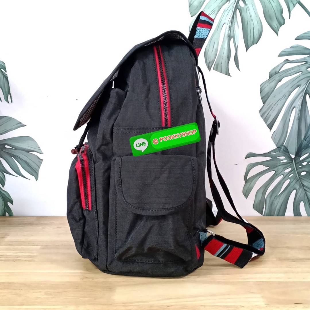 Kipling City Pack Medium Backpack กระเป๋าเป้ Kipling ขนาดกลาง วัสดุ Polyester 100% มีหูหิ้วด้านบน -ด้านหลัง มีซิปหลัง 1ช่องลึก -ด้านข้างมีช่องใส่ของเล็กน้อยทั้ง 2 ด้าน เปิด-ปิด ด้วยกระดุมแม่เหล็ก -ด้านหน้ามีช่องซิปใส่ของแยก 1 ช่อง และ ช่องปรับขนาดด้วยสายล