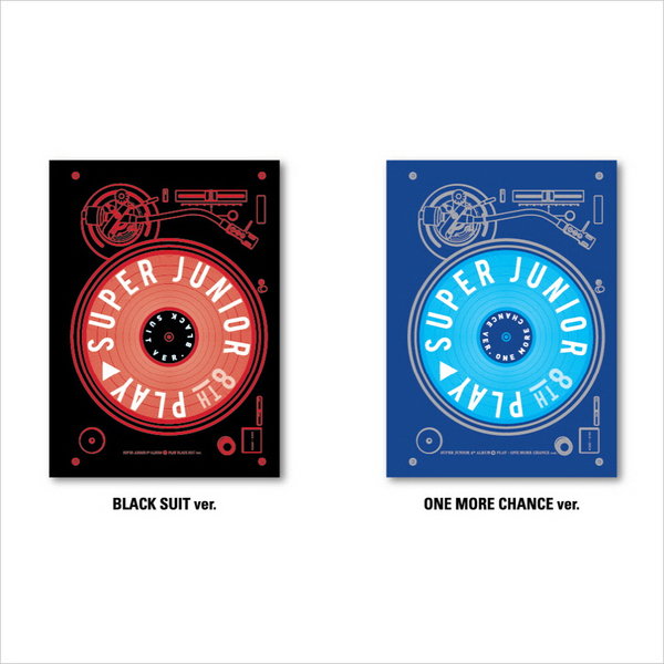 SUPER JUNIOR 8TH ALBUM - PLAY Random Ver.