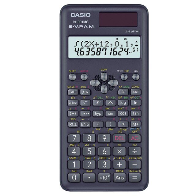 เครื่องคิดเลขวิทยาศาสตร์ Casio # fx-991MS 2nd edition