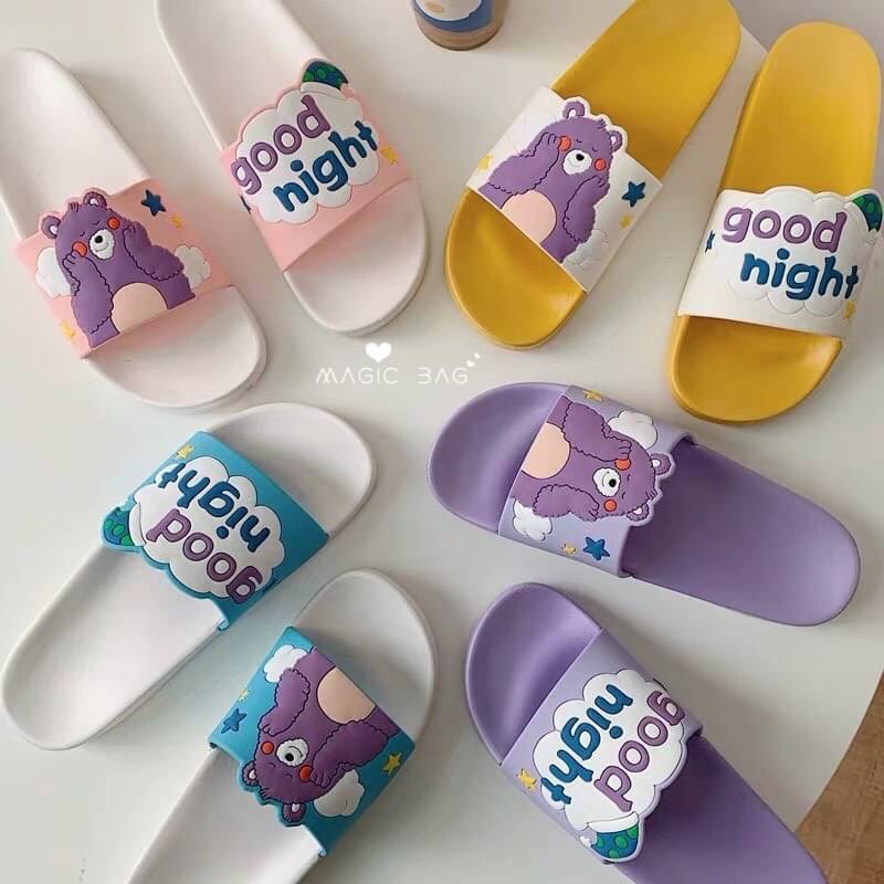 รองเท้าแตะน้องหมี แบร์ แบร์ สวยนุ่มละมุนมากที่สุดเลยค่า สีน่าร้ากกก ตัดสี 2 Tone อีกต่างหาก สีพาสเทลมากกกกก ใส่สบายแน่นอนนุ่มหนึบเลยค่า