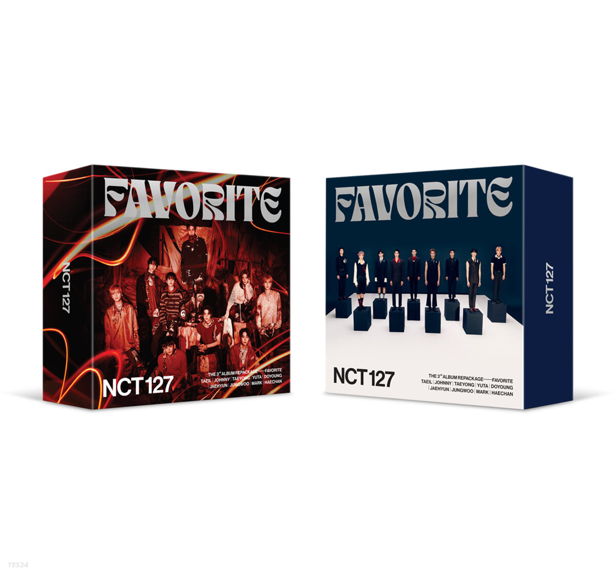 NCT 127 3rd Album Repackage - Favorite (KiT Ver)