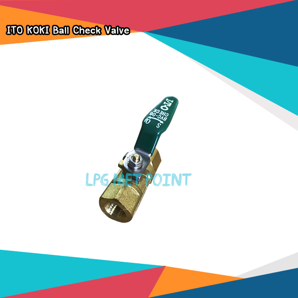 ITO KOKI Ball Check Valve BVC-06 ขนาด 1/4"