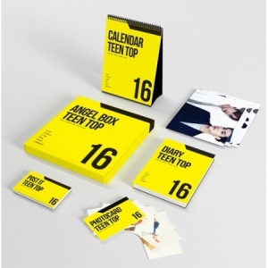 016 TEENTOP ANGEL BOX - CALENDAR + SCHEDULER + L HOLDER + PHOTOCARDS + POST-IT