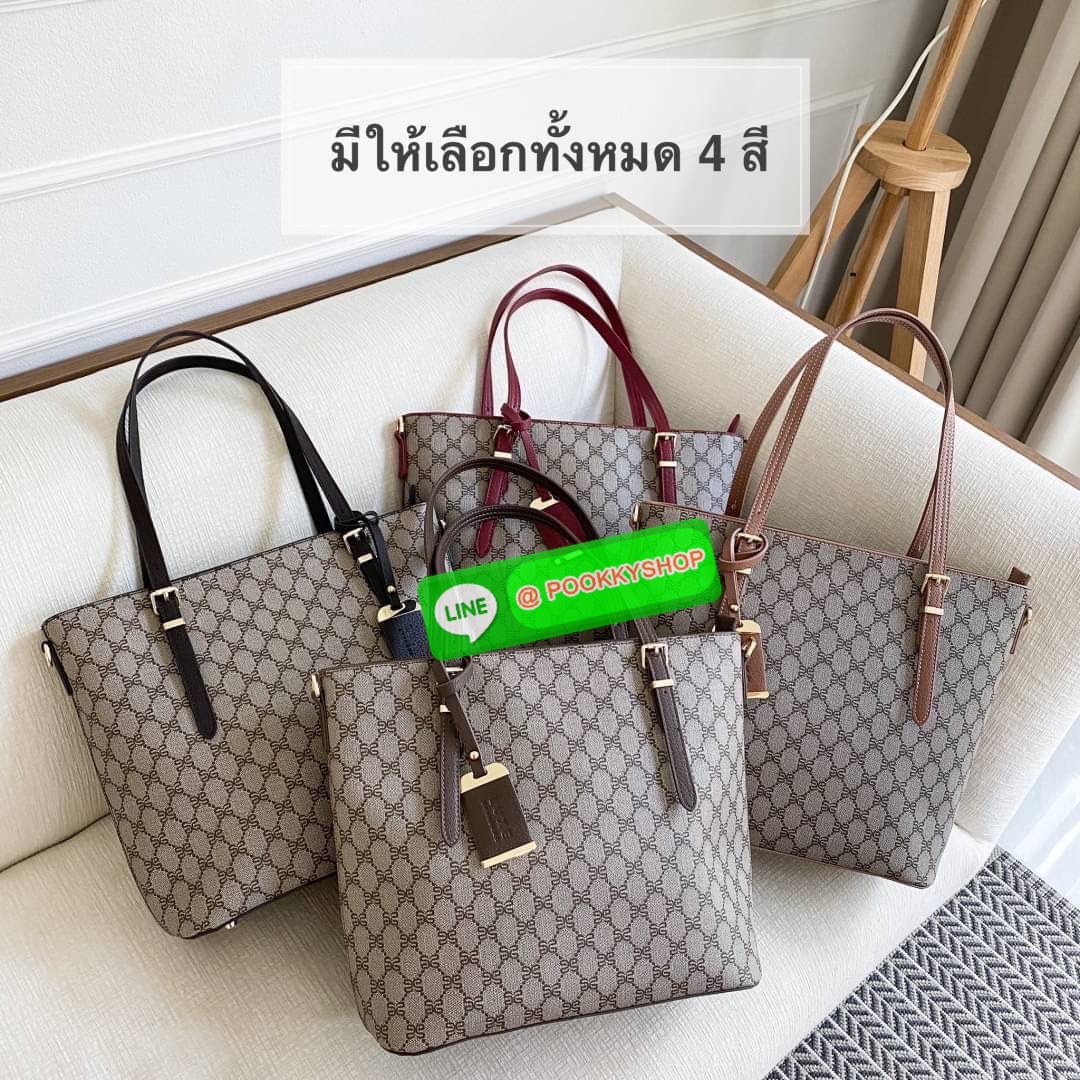 LUXE กระเป๋าใบใหญ่มาแล้วค่าาา ฐานกว้าง 12 นิ้ว ✔️ใบนี้ ใส่เอสี่ ได้นะคะ✔️ ชอบกระเป๋าสะพายขึ้นไหล่ 📌แนะนำใบนี้เลยค่ะ📌 ขนาดที่เพอร์เฟค 🌟🌟เหมาะกับสรีระของทุกๆคน 🌟🌟