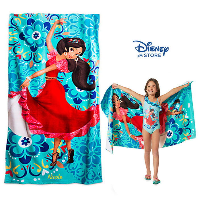 ฮ Elena of Avalor Beach Towel from Disney USA ของแท้100% นำเข้า จากอเมริกา