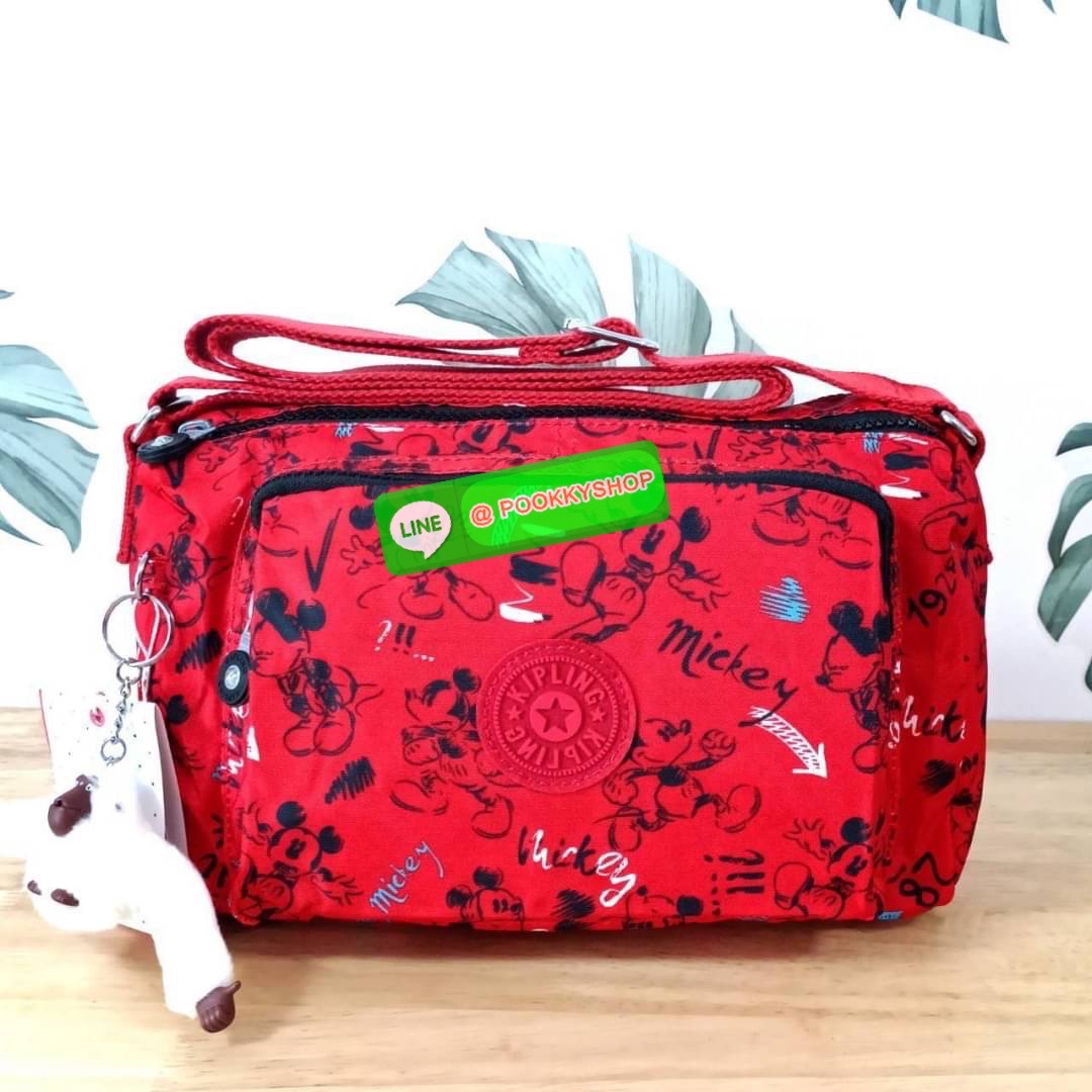 KIPLING RETH CROSSBODY BAG ซับในตาราง วัสดุ Nylon +polyester กระเป๋าสะพายข้างหรือ สะพาย Crossbody ได้ ช่องหน้าเปิด-ปิด ด้วยซิป พร้อมช่องแยกบ่อยด้านข้าง ช่องหลัก 2 ช่อง ด้านในโล่งกว้าง สามารถจุสัมภาระได้เยอะ พร้อมช่องซิปหลัง สายสะพายปรับระดับสั้น-ยาว ได้ f