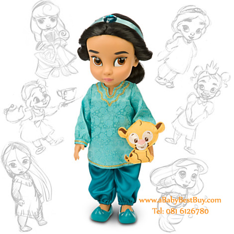 z Disney Animators' Collection Jasmine Doll - 16'' (พร้อมส่ง) Disney Animators' Collection Cinderella Doll - 16'' (พร้อมส่ง) ตุ๊กตาดีสนีย์ แอนิเมเตอร์ เจ้าหญิงจัสมิน รุ่นเก่า (รุ่นแรก)