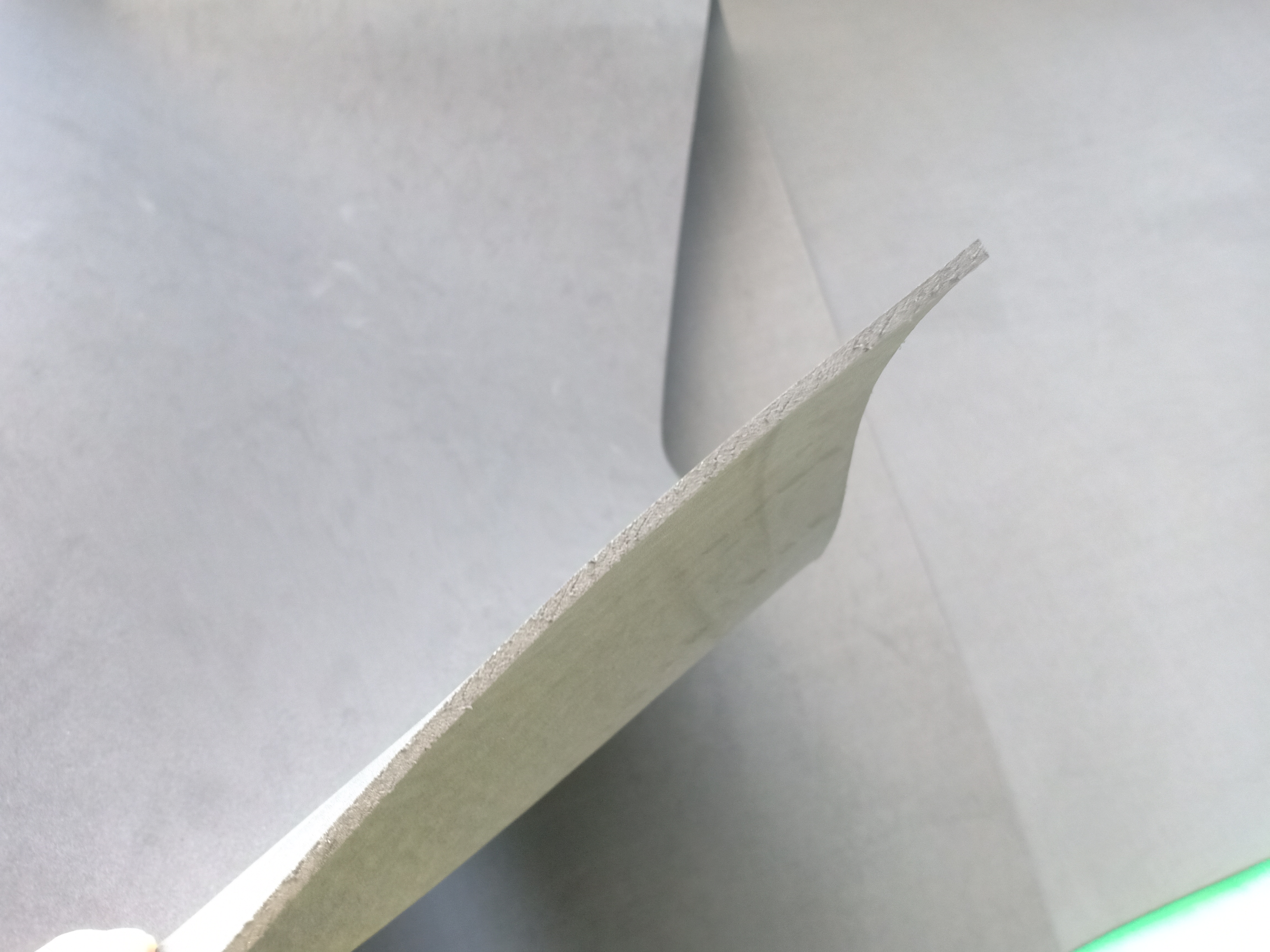 แผ่นยางกันกระแทกสีดำเรียบ หนา 2 มม.