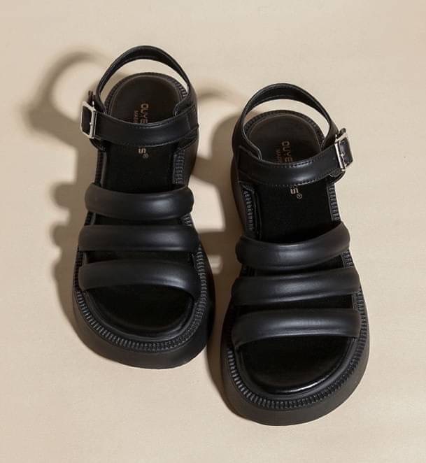 พร้อมส่ง รองเท้าลำลอง สูง 2 นิ้ว งานสวม 3 นวมนิ่ม ใส่สบายเท้า สายงานรัดส้นปรับขนาดได้ ของมันต้องมี ใส่สวย แมทซ์ได้กับทุกชุดจ้า **งานนำเข้า 100%