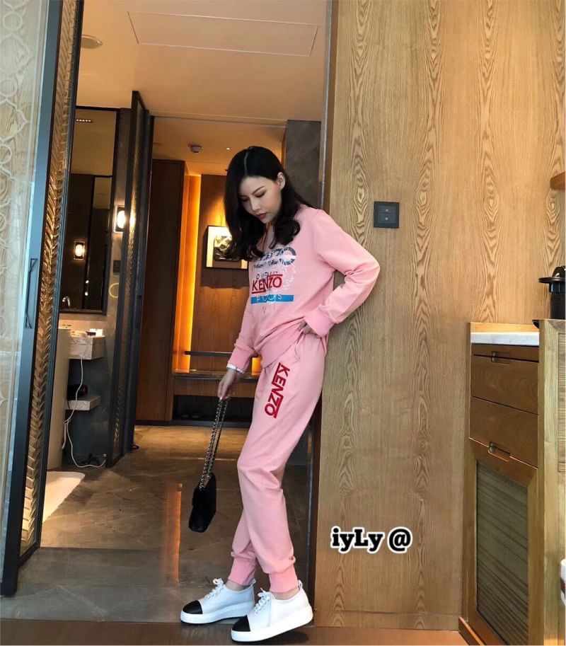 NEW !! งานSet 2 ชิ้น เสื้อ+กางเกงงาน brand 🐯KenZo ตัวเสื้อแขนยาว แต่งปักรูปเสือ ปักอักษร KENZO พร้อมสกีนลาย งานสวย มาคู่กางเกงขายาว เอวยืด เนื้อผ้า คอตตอน เนื้อนิ่ม อย่างดี งานดูดี เกินราคา สาวๆห้ามพลาดนะคะ งาน ป้าย Tag KENZO จร้า