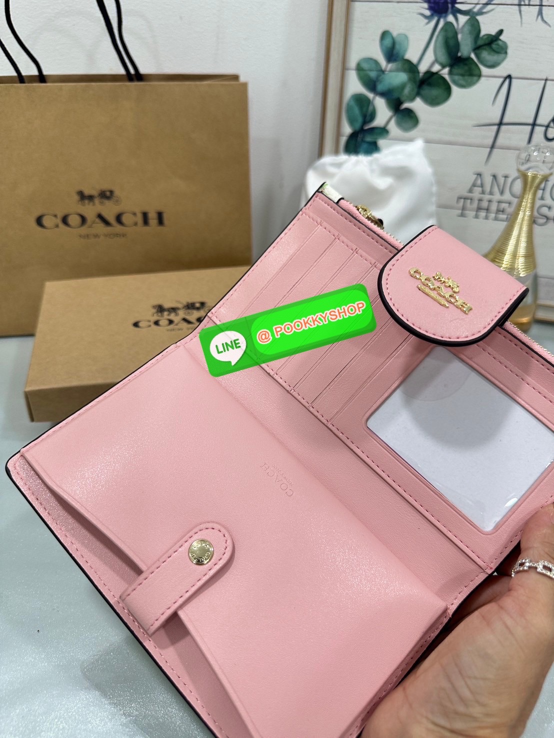 Coach Tech Phone Wallet In Colorblock Signature COLOR: signature canvas/
