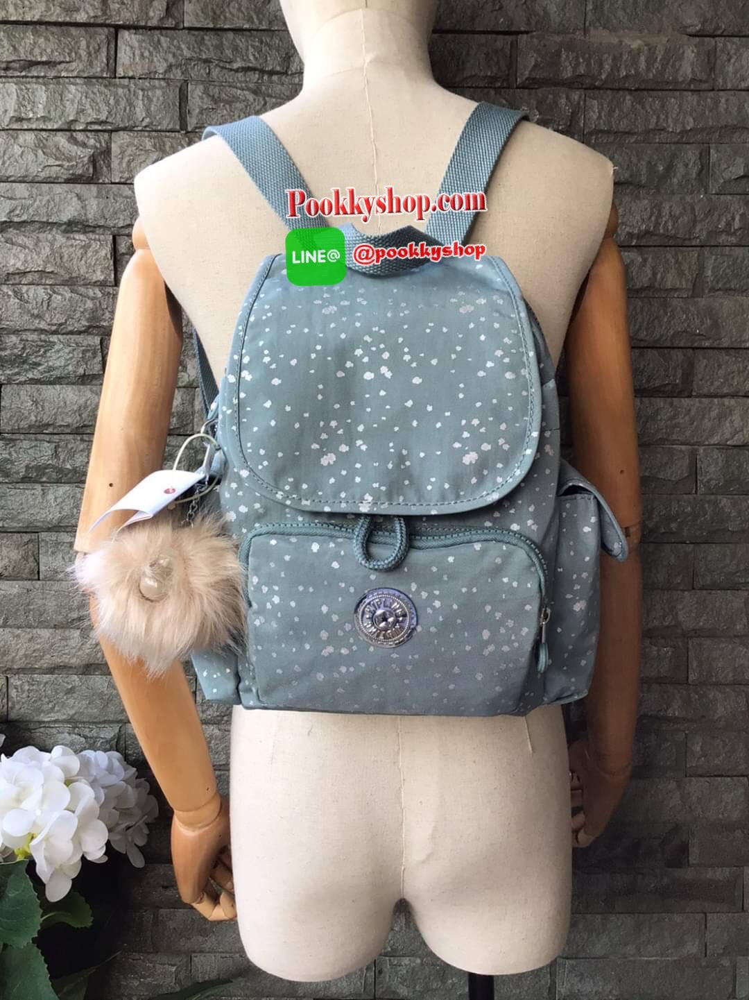 🚚 พร้อมส่ง 🚚 Kipling City Pack Mini Backpack รุ่น K12671 จาก Mayday collection วัสดุ Polyamide100% กันน้ำ แบ่งเป็น 3 ช่องการใช้งาน