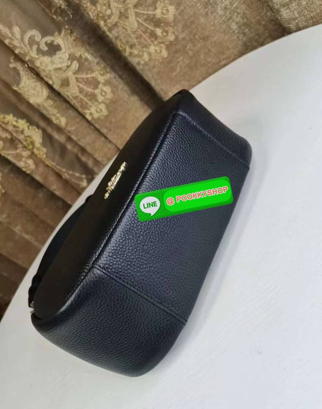 Coach C9190 Jules Hobo Shoulder Crossbody bag Refined pebble leather Inside zip and multifunction pockets Zip-top closure, fabric lining Detachable handle with 11" drop Outside zip pocket