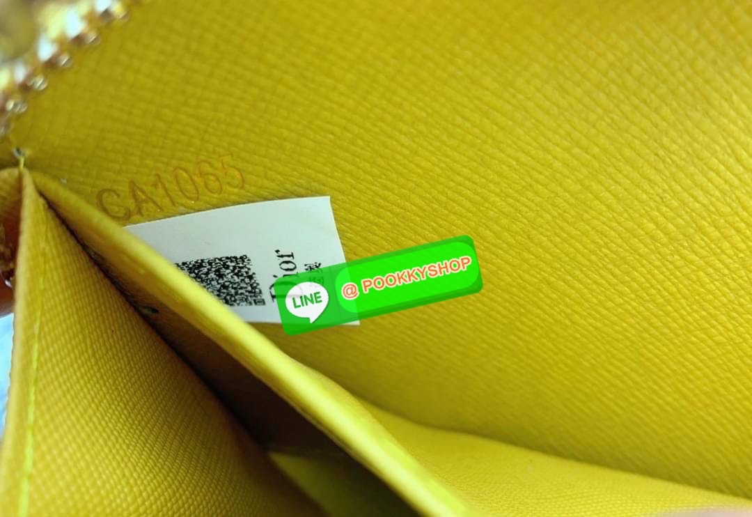 DIOR LONG WALLET 7.5” signature on the front compartments card slots patch pockets zipped pocket