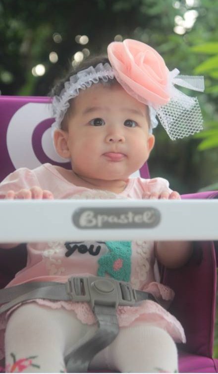 Bpastel DG70 เก้าอี้กินข้าวเด็กทรงสูงเเบบพกพา Oxford Fabric portable baby dining chair รับน้ำหนักได้ 70 kg