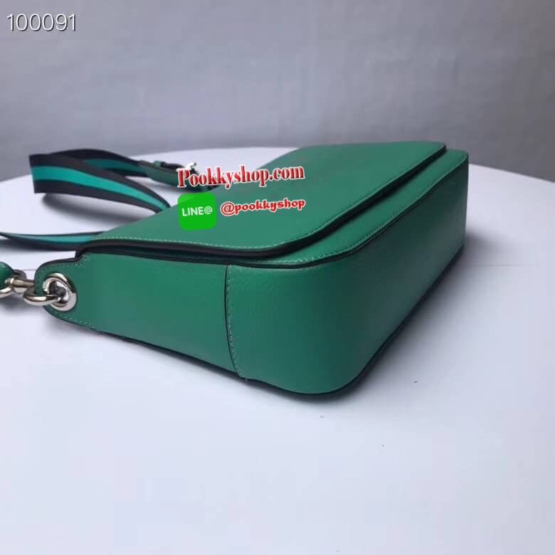 Coach Jess Leather Messenger Black