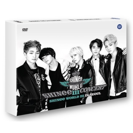 SHINEE THE 3RD CONCERT ALBUM - SHINEE WORLD Ⅲ IN SEOUL - DVD + POSTER