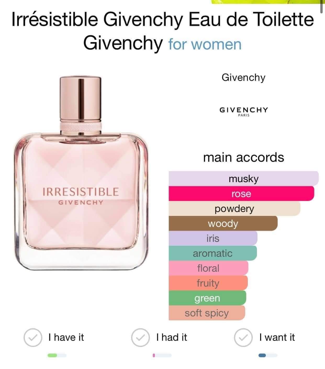 น้ำหอม GIVENCHY Irresistible EDT