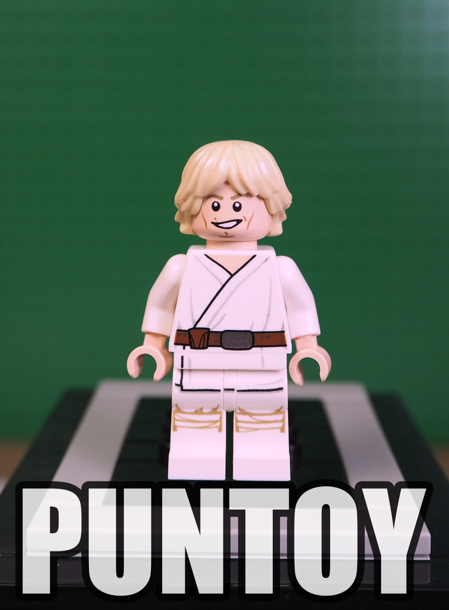 sw0551: Luke Skywalker (Tatooine, White Legs, Detailed Face Print)
