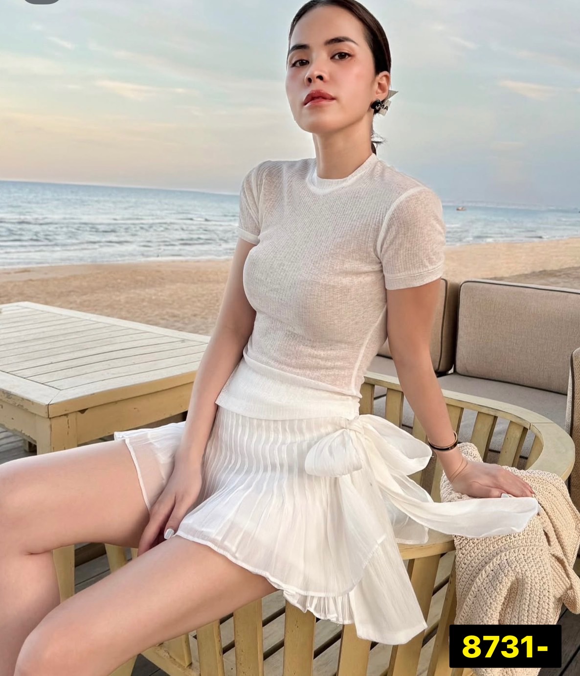 ชุดเซทแฟชั่น Setเสื้อผ้าร่องยืด ผ้านุ่มงานใส่สบายๆ