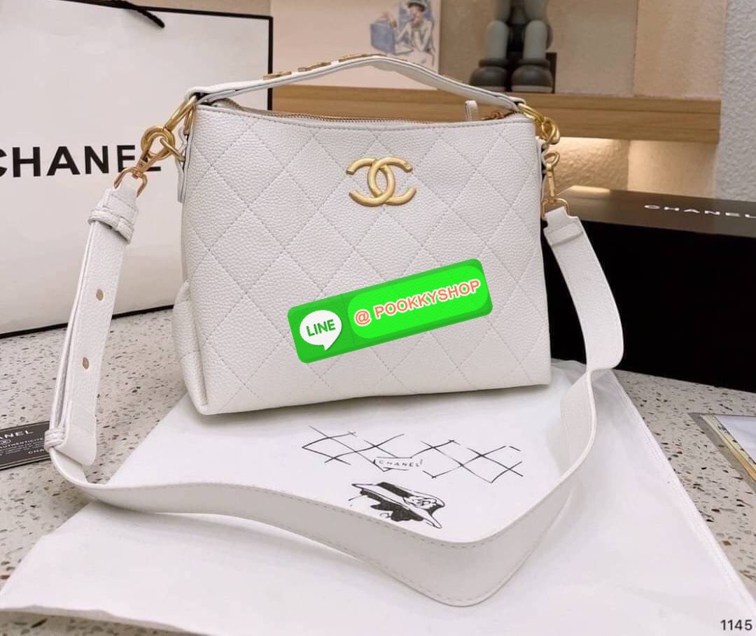 CHANEL Black Leather Soft and Chain Flap Bag