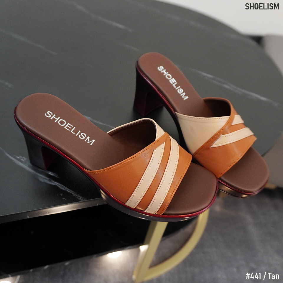 คอลใหม่มากันรัวๆ รองเท้าส้นสูง สไตล์คลาสสิค สวมใส่ง่าย น้ำหนักเบาเดินสบาย มีให้เลือกถึง 4 สี น่าโดนทุกสีเลยค่า!!