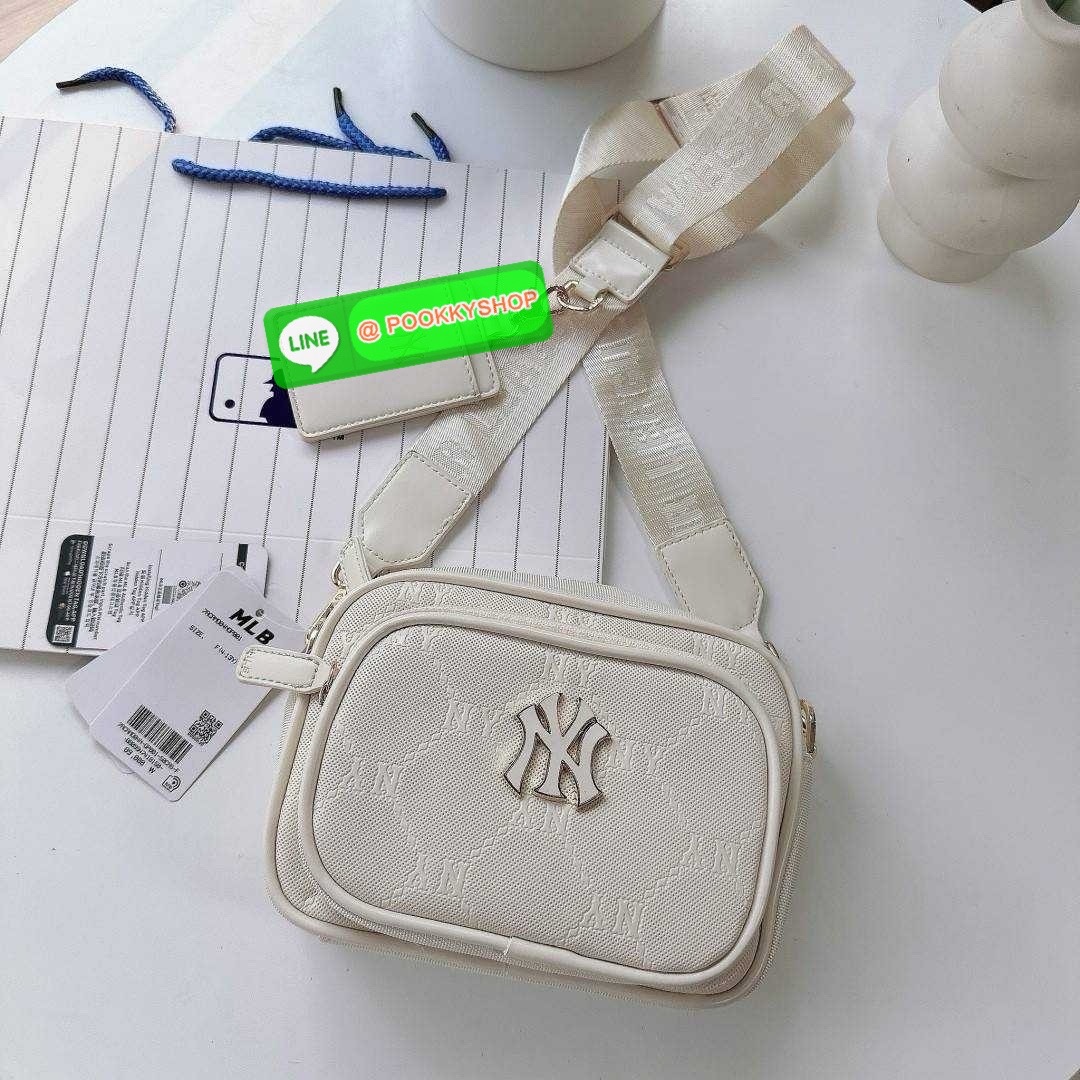 กระเป๋าNY สะพายข้าง ใส่โทรศัพท์ได้ทุกรุ่น แถมที่ใส่บัตร สายสปอร์ตปรับระดับได้