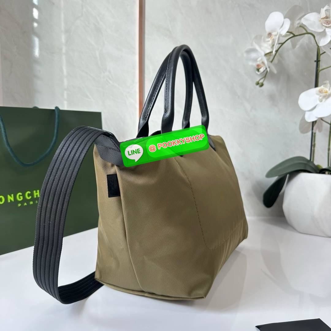 LONGCHAMP LE PLIAGE ENERGY MEDIUM HANDBAG 🔖กระเป๋าสะพายไหล่/ถือ คอลเลคชั่นใหม่สไตล์เรียบหรู ขนาดกลางจุของได้เยอะ