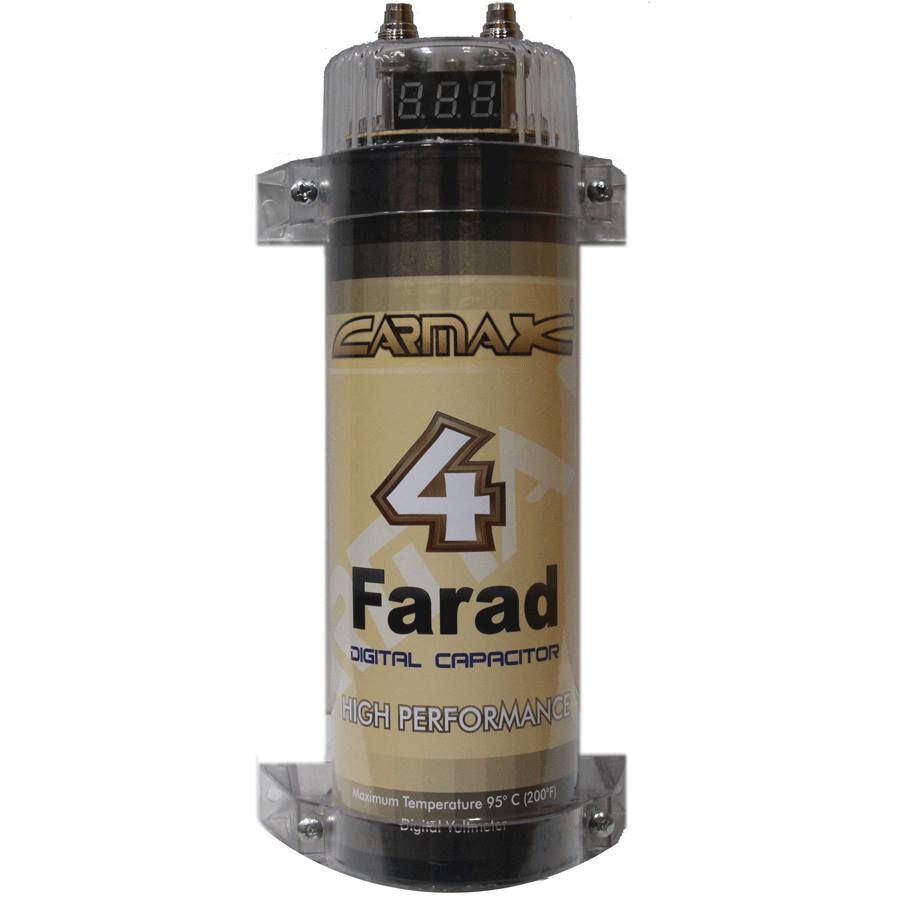 คาปาซิเตอร์ ยี้ห้อ CARMAX 4.0 FARAD