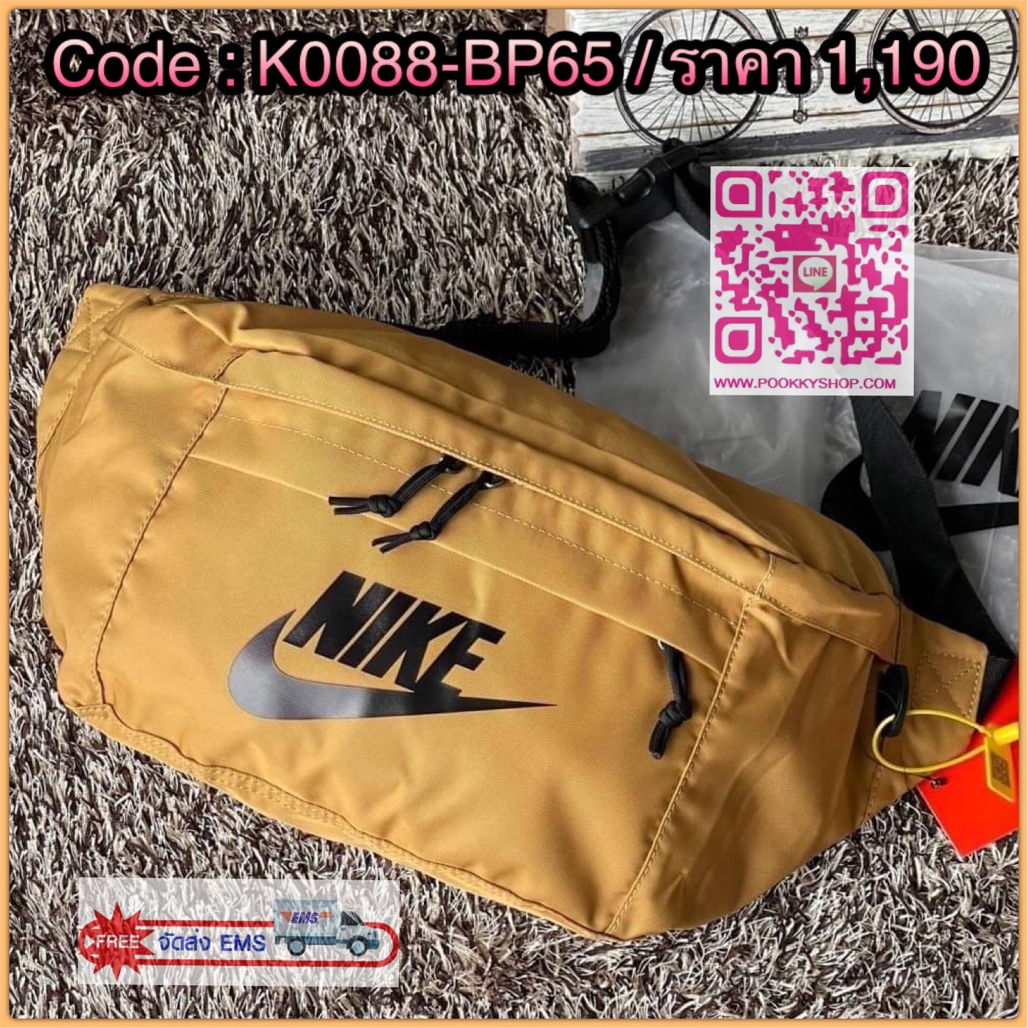 💕Nike Tech hip pack กระเป๋าคาดเอว Nike Tech รุ่นใหม่ชนช้อป!! ให้คุณหยิบใช้อุปกรณ์กีฬาและพกพาได้อย่างง่ายดาย พร้อมโดดเด่นด้วยกระเป๋าซิป 2 จุดสำหรับเก็บสิ่งของ และสายกระเป๋าแบบปรับได้เพื่อให้แนบกับลำตัว ใช้งานได้คล้องตัว ใส่ของได้จุสมใจเลยคร้า