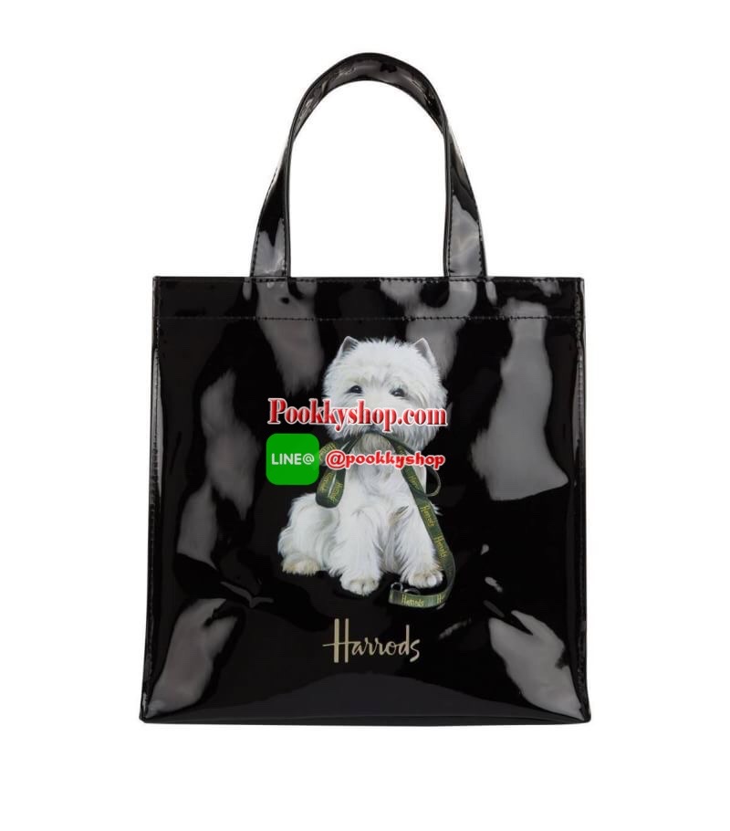 ลายนี้เข้าแล้วนะคะ! พร้อมส่งไอเท็มยอดนิยม! Harrods London Top-handle Shopping Bag กระเป๋า Shopping แบรนด์ดังจากอังกฤษรุ่นยอดนิยมวัสดุ PVC+Polyester 100% ของแท้เนื้อหนาอยู่ทรงกันน้ำ ขนาดกำลังดี น้ำหนักเบา เปิดปิดด้วยซิปสะดวกใช้หัวซิปปั้มโลโก้แบรนด์อะไหล่เง