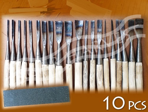 เครื่องมือแกะสลักไม้ Agarwood Carving Tools (20 pcs) 10 แพค