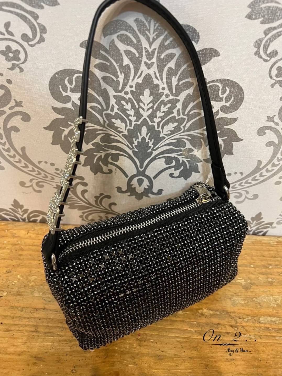 🔥💯 New Arrival 💯🔥 Crystal “WANG” with Crossbody Bag