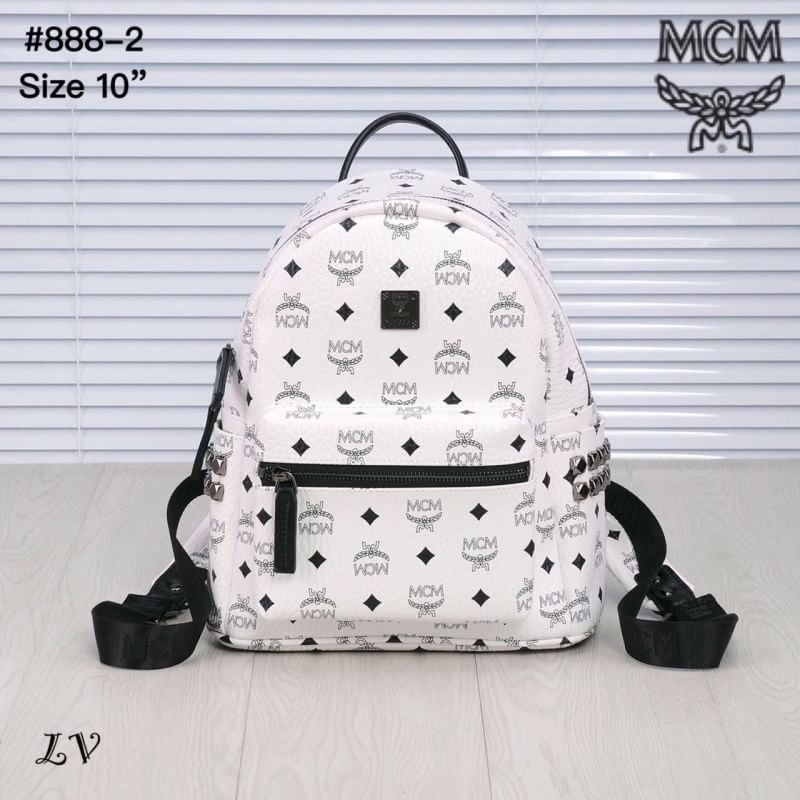 กระเป๋าเป้ MCM งานพรีเมี่ยม ปั้มครบ พร้อมถุงผ้า