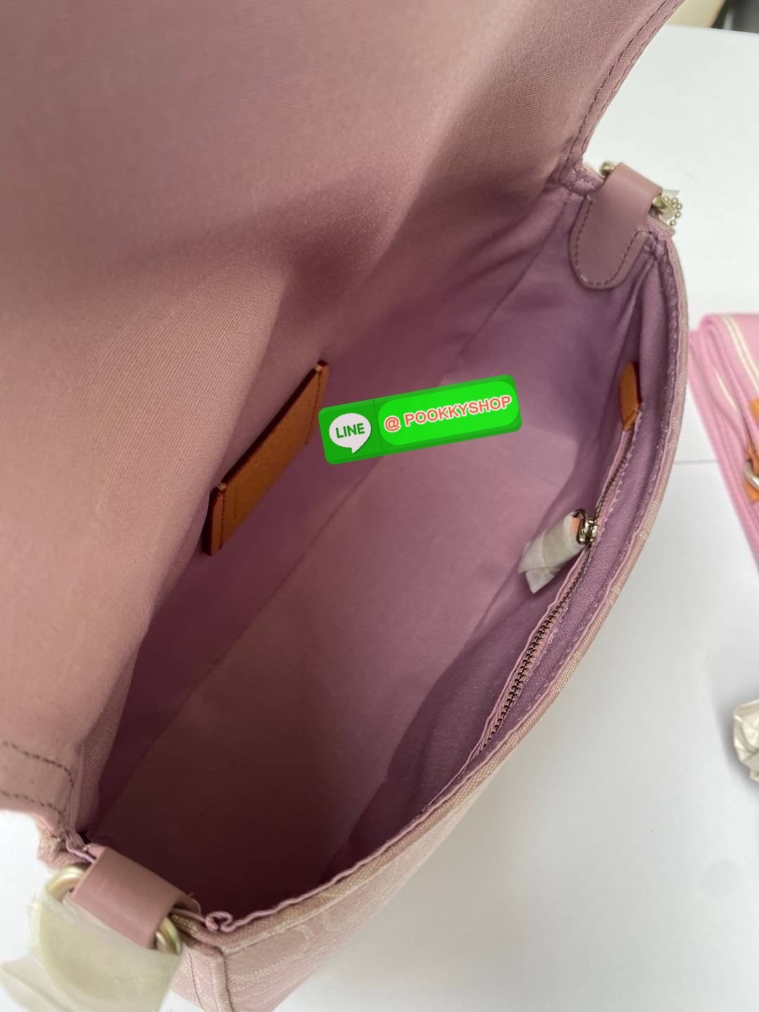 Coach CJ854 Soft Tabby Shoulder Bag In Signature Jacquard Features denim