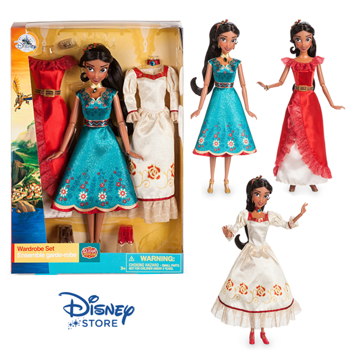 Elena of Avalor Classic Doll and Wardrobe Gift Set - 11'' ของแท้ นำเข้าจากอเมริกา