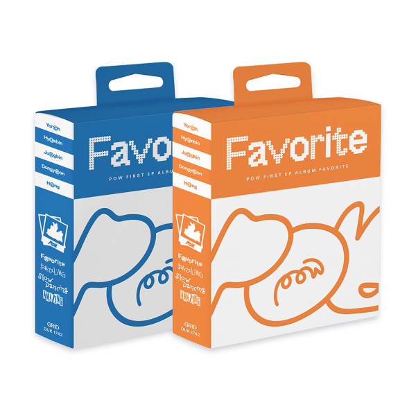 POW 1st EP Album - Favorite (Random Ver.)