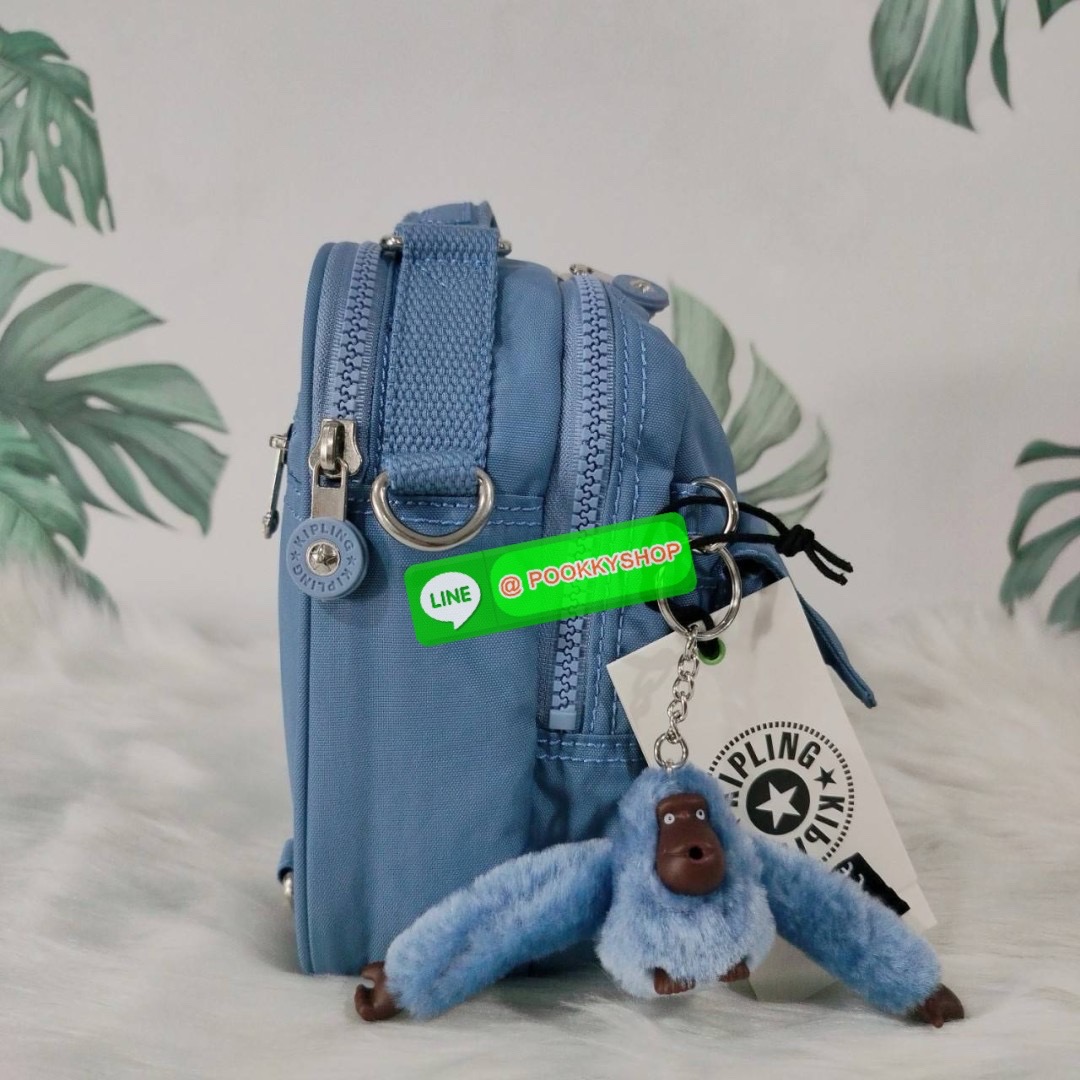 KIPLING Cand 2 ways backpack กระเป๋าถือหรือสะพายข้าง ขนาดกลาง วัสดุ Polyester 100% -ด้านหน้ามี 2 ช่องซิป -ช่องหลักโล่งกว้าง ใส่ของได้เยอะสุดๆ พร้อมช่องซิปและช่องแยกด้านข้างให้แยกของได้เป็นระเบียบมากขึ้น สามารถติใส่กระเป๋าสตางค์ใบยาวได้ มาพร้อมสายคล้องพวงก