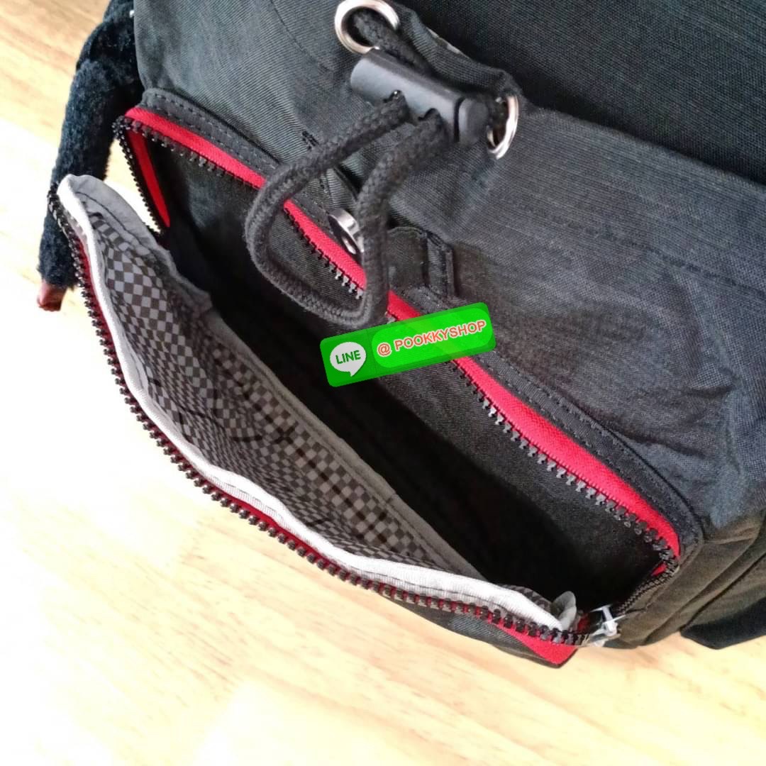 Kipling City Pack Medium Backpack กระเป๋าเป้ Kipling ขนาดกลาง วัสดุ Polyester 100% มีหูหิ้วด้านบน -ด้านหลัง มีซิปหลัง 1ช่องลึก -ด้านข้างมีช่องใส่ของเล็กน้อยทั้ง 2 ด้าน เปิด-ปิด ด้วยกระดุมแม่เหล็ก -ด้านหน้ามีช่องซิปใส่ของแยก 1 ช่อง และ ช่องปรับขนาดด้วยสายล