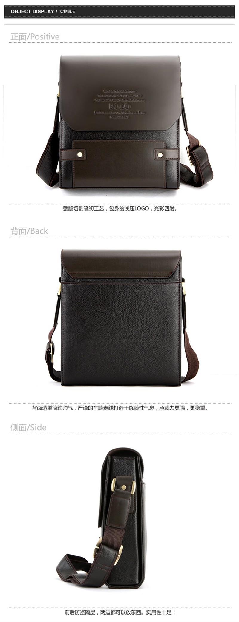 หมดล็อตนี้รอของยาวนะจ๊ะ สนใจรีบสั่งเลย งานคุณภาพพร้อมส่งค่ะ POLO FOR MEN กลับมาอีกครั้งตามคำเรียกร้อง !! ไอเทมหล่อๆของคุณผู้ชาย ใบนี้ต้องยกนิ้วให้เลยค่ะดูดีฝุดๆ กระเป๋าสะพายหนัง pu คัดเกรดคุณภาพคับคั่ง ออกแบบเน้นความเรียบหรูแบบเข้มๆดูมีรสนิยมมากๆ งานหนังข