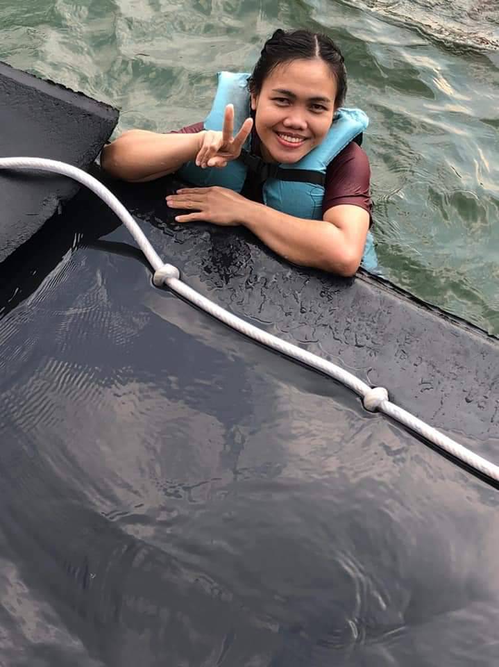 แพลอยน้ำ หนา 50 mm. ขนาด 130 x 240 ซม.