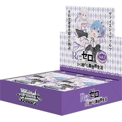 Weiss Schwarz Booster Box - "Re:ZERO -Starting Life in Another World-" Vol.2 [Pack]