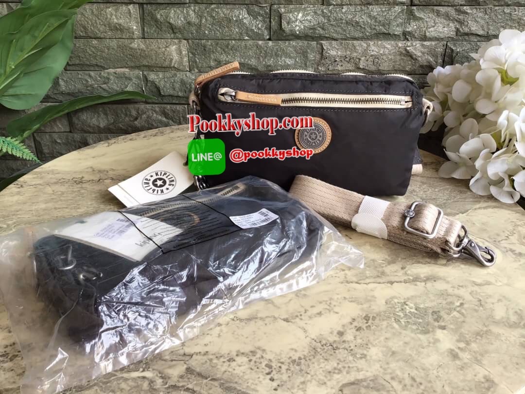 Kipling Yoku Medium Crossbody bag convertible to waistbag กระเป๋าคาดอกและสะพายข้าง คอลเลคชั่นใหม่ล่าสุดจาก Part of the Edgeland Plus วัสดุ100% polyester วัสดุกันน้ำ สีสันสไตล์วินเทจ ดูเป็นเอกลักษณ์ น้ำหนักเบา สะพายแล้วคล่องตัว ภายในกว้าง ใส่กระเป๋าเงินใบย